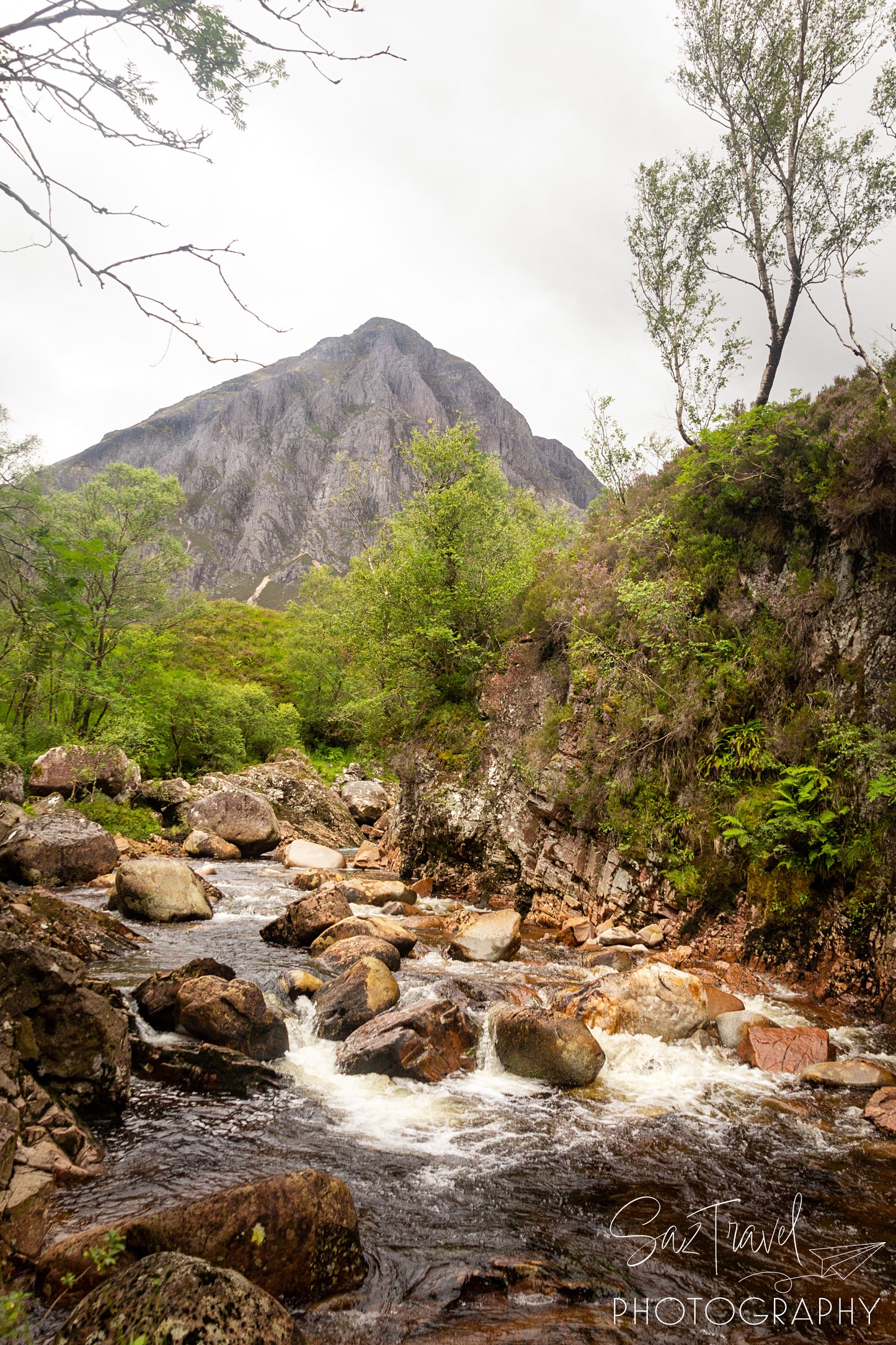 Mountain in Glencoe, Scottish Highlands