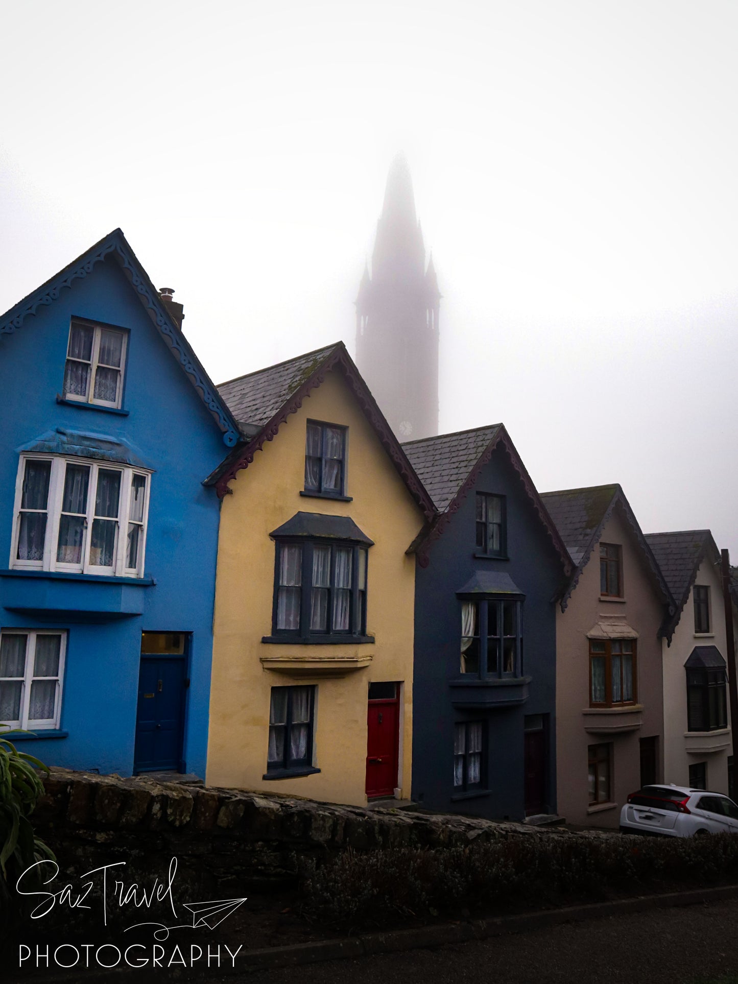 Deck of Cards Houses in Cobh, Ireland